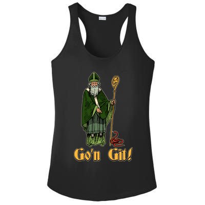 Funny Saint Patricks Day Gon Git Snake Ladies PosiCharge Competitor Racerback Tank