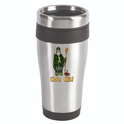 Funny Saint Patricks Day Gon Git Snake 16oz Travel Tumbler
