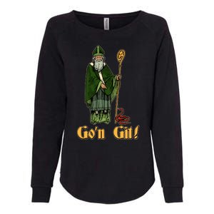 Funny Saint Patricks Day Gon Git Snake Womens California Wash Sweatshirt