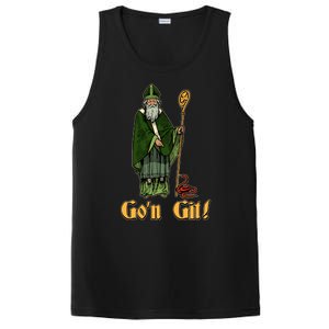 Funny Saint Patricks Day Gon Git Snake PosiCharge Competitor Tank