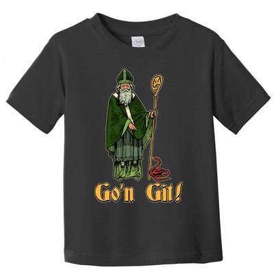 Funny Saint Patricks Day Gon Git Snake Toddler T-Shirt