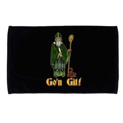 Funny Saint Patricks Day Gon Git Snake Microfiber Hand Towel