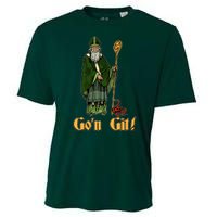 Funny Saint Patricks Day Gon Git Snake Cooling Performance Crew T-Shirt