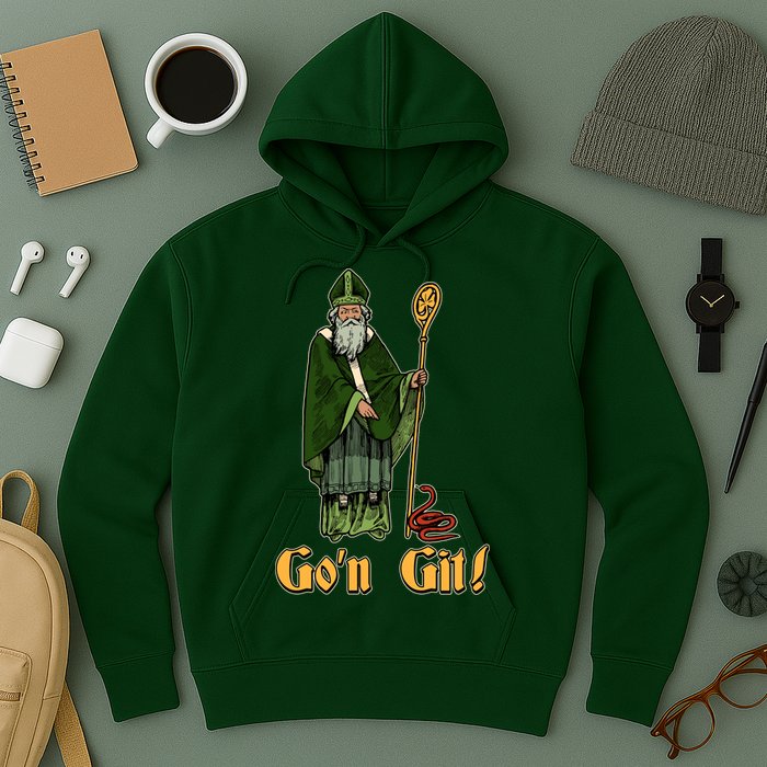 Funny Saint Patricks Day Gon Git Snake Hoodie