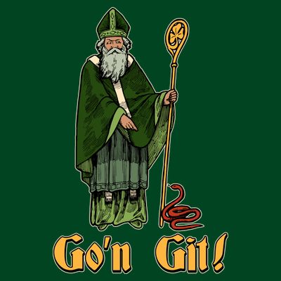 Funny Saint Patricks Day Gon Git Snake T-Shirt