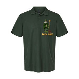 Funny Saint Patricks Day Gon Git Snake Softstyle Adult Sport Polo