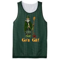 Funny Saint Patricks Day Gon Git Snake Mesh Reversible Basketball Jersey Tank