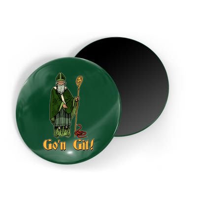Funny Saint Patricks Day Gon Git Snake Magnet