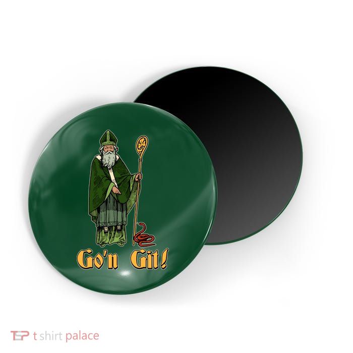 Funny Saint Patricks Day Gon Git Snake Magnet