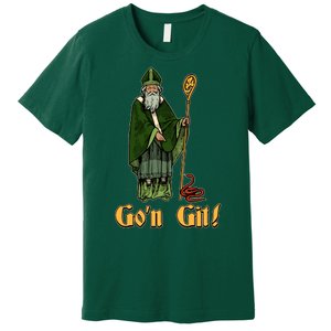 Funny Saint Patricks Day Gon Git Snake Premium T-Shirt