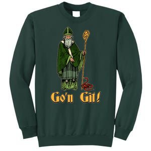 Funny Saint Patricks Day Gon Git Snake Tall Sweatshirt