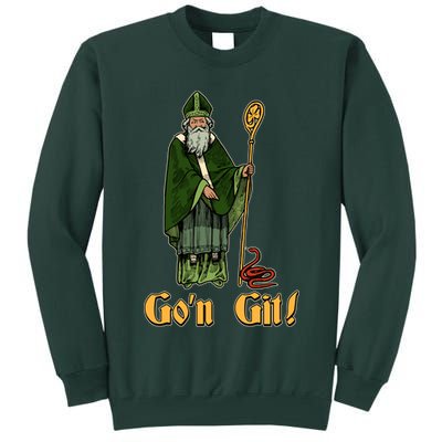 Funny Saint Patricks Day Gon Git Snake Tall Sweatshirt
