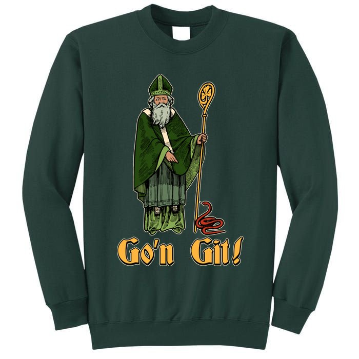 Funny Saint Patricks Day Gon Git Snake Tall Sweatshirt