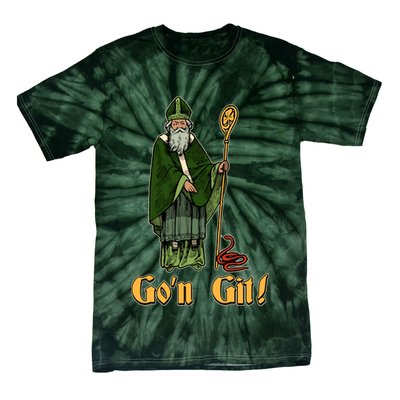 Funny Saint Patricks Day Gon Git Snake Tie-Dye T-Shirt