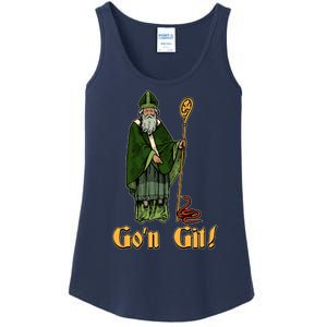 Funny Saint Patricks Day Gon Git Snake Ladies Essential Tank