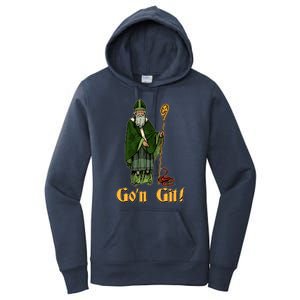 Funny Saint Patricks Day Gon Git Snake Women's Pullover Hoodie