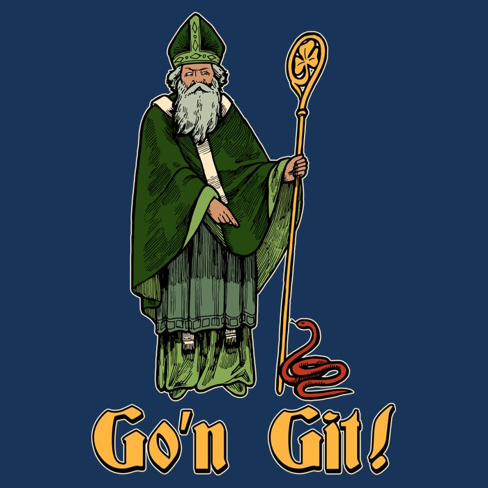 Funny Saint Patricks Day Gon Git Snake Infant Baby Jersey Bodysuit