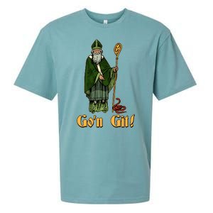 Funny Saint Patricks Day Gon Git Snake Sueded Cloud Jersey T-Shirt