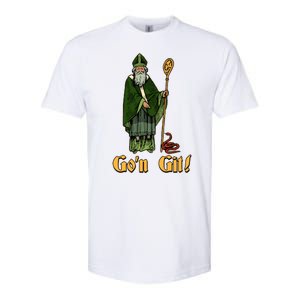 Funny Saint Patricks Day Gon Git Snake Softstyle CVC T-Shirt