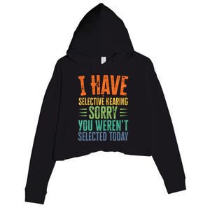 Funny Sayings Print For Sarcastic People Sarcasm Crop Fleece Hoodie