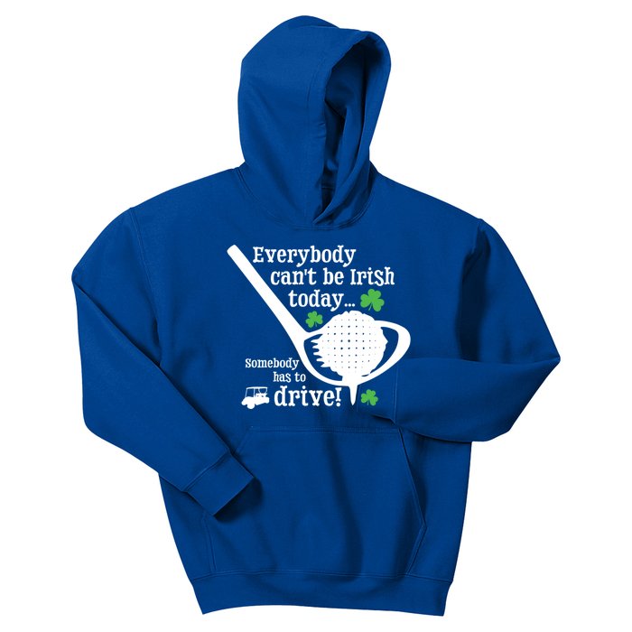 Funny St Patrick Day Golf Lover Ing Quote Irish Gift Kids Hoodie