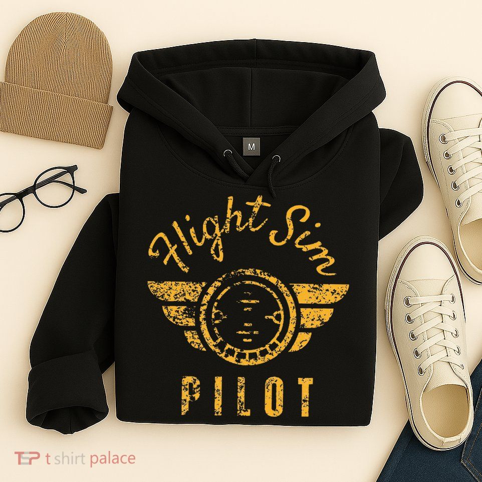 Flight Simulator Pilot Hoodie