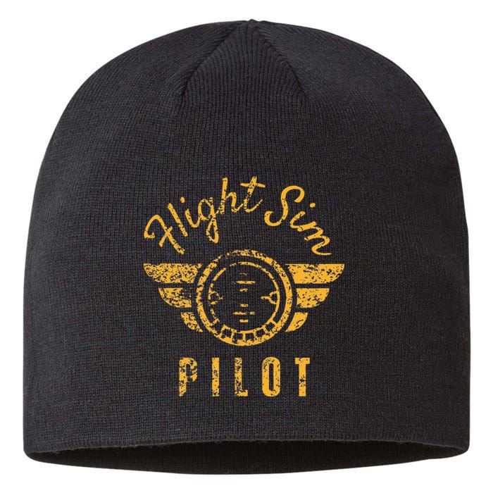 Flight Simulator Pilot Sustainable Beanie