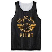 Flight Simulator Pilot Mesh Reversible Basketball Jersey Tank