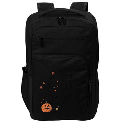 Funny Skeleton Pumkin Halloween Impact Tech Backpack