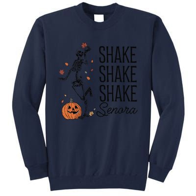 Funny Skeleton Pumkin Halloween Tall Sweatshirt