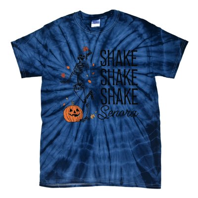 Funny Skeleton Pumkin Halloween Tie-Dye T-Shirt