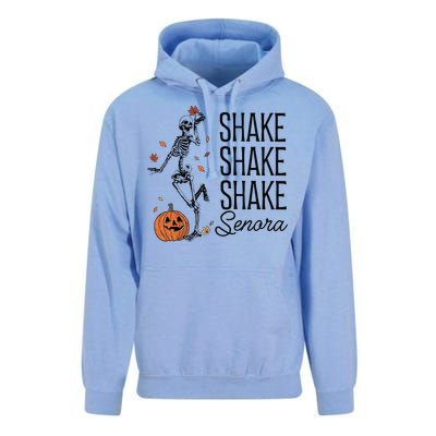 Funny Skeleton Pumkin Halloween Unisex Surf Hoodie