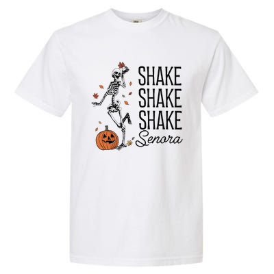 Funny Skeleton Pumkin Halloween Garment-Dyed Heavyweight T-Shirt