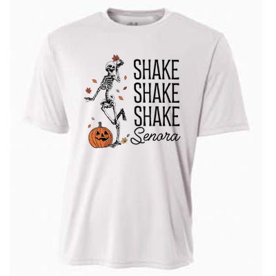 Funny Skeleton Pumkin Halloween Cooling Performance Crew T-Shirt