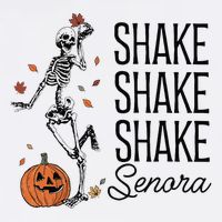 Funny Skeleton Pumkin Halloween Long Sleeve Shirt