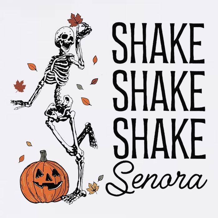 Funny Skeleton Pumkin Halloween Long Sleeve Shirt