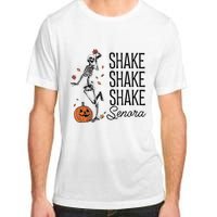 Funny Skeleton Pumkin Halloween Adult ChromaSoft Performance T-Shirt