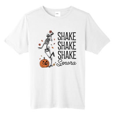 Funny Skeleton Pumkin Halloween Tall Fusion ChromaSoft Performance T-Shirt