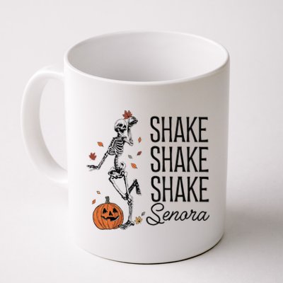 Funny Skeleton Pumkin Halloween Coffee Mug