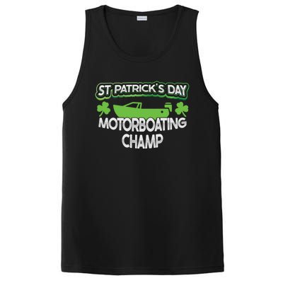 Funny St Patricks Day Adult Humor Motorboating Joke Meaningful Gift PosiCharge Competitor Tank