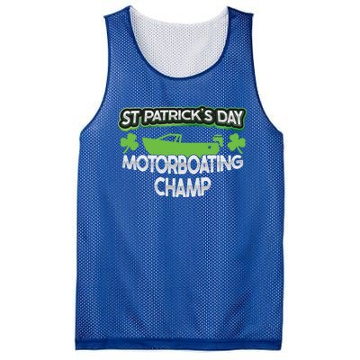 Funny St Patricks Day Adult Humor Motorboating Joke Meaningful Gift Mesh Reversible Basketball Jersey Tank