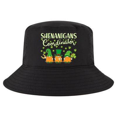 Funny St Patricks Day Shenanigans Coordinator Gnomes Cool Comfort Performance Bucket Hat