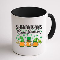 Funny St Patricks Day Shenanigans Coordinator Gnomes Mug
