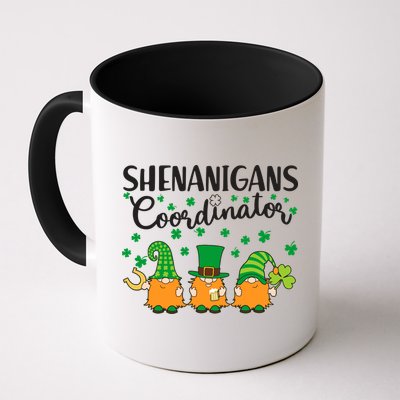 Funny St Patricks Day Shenanigans Coordinator Gnomes Mug