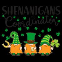 Funny St Patricks Day Shenanigans Coordinator Gnomes Mug