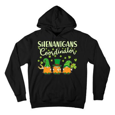 Funny St Patricks Day Shenanigans Coordinator Gnomes Tall Hoodie