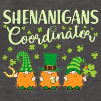Funny St Patricks Day Shenanigans Coordinator Gnomes Vector Backpack