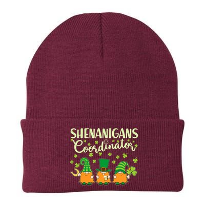 Funny St Patricks Day Shenanigans Coordinator Gnomes Beanie