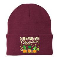 Funny St Patricks Day Shenanigans Coordinator Gnomes Beanie