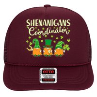 Funny St Patricks Day Shenanigans Coordinator Gnomes Trucker Hat